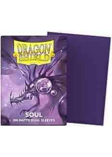 Dragon Shield Sleeves: Matte Dual SOUL (Box of 100)